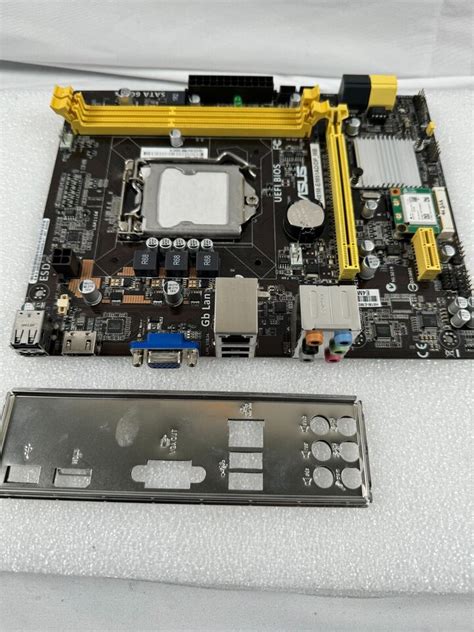 Asus H81m Em51addpmb Intel Desktop Motherboard S115x Tested Ebay