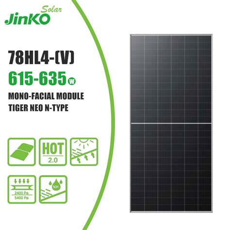 Jinko High Performance Solar Panel Tiger Neo N Type W W W W