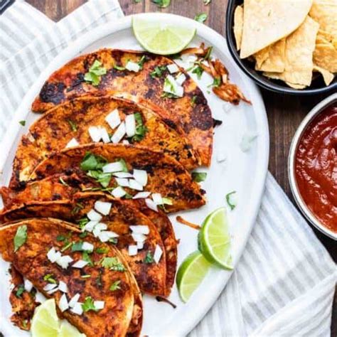 Easy Vegan Birria Tacos With Jackfruit Veggies Don T Bite