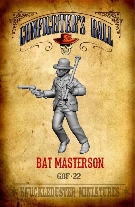 Bat Masterson – KnuckledusterMiniatures