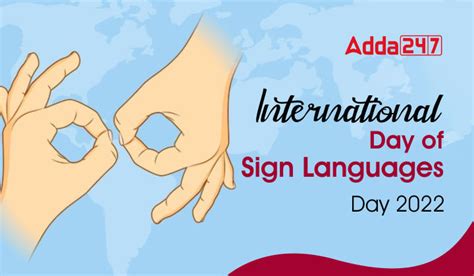 International Day Of Sign Languages Day 2022 History And Theme