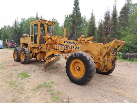 Champion 740a Motor Grader Minnesota Forestry Equipment Sales