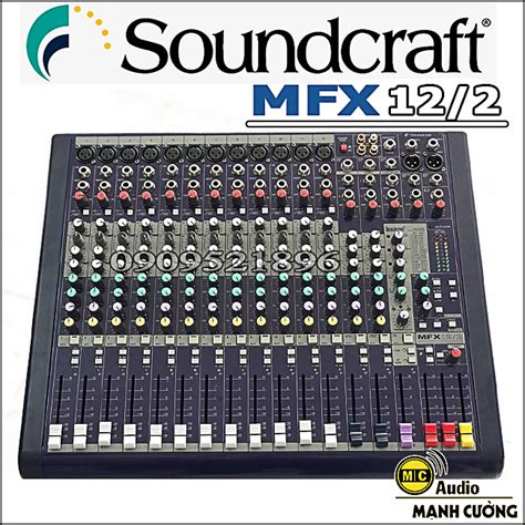 MFX Soundcraft Professional Audio Mixers English 59 OFF