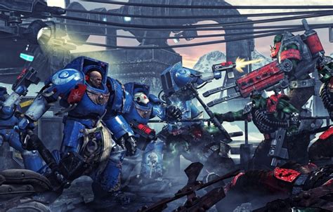 Wallpaper Armor Orcs Warhammer K Bolter Space Marines