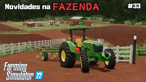 Comprei Um Curral De Vacas Mapa Terras Do Brasil Farming Simulator 22