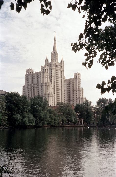 Москва 1950-х в цвете | Russia travel, Stalinist architecture, Nature ...