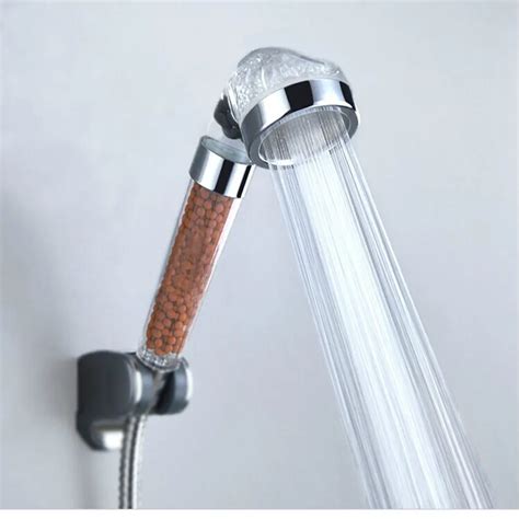 Luxury Spa Water Saving Bath Anion Rain Shower Head In Shower Heads