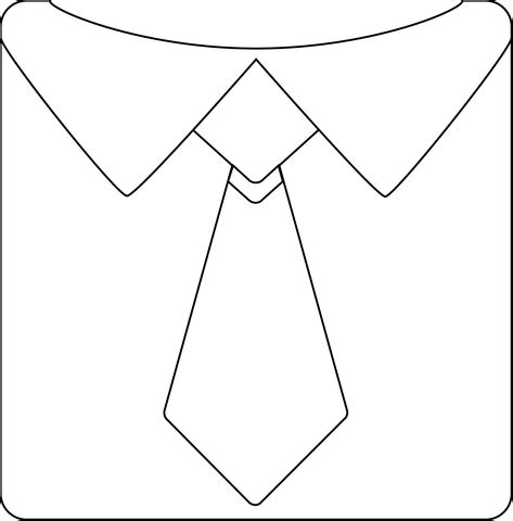 Tie Emoji coloring page | Free Printable Coloring Pages