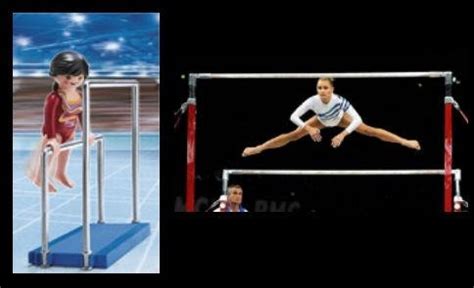 Playmobil Bars Gymnastics Images Female Gymnast Gymnastics