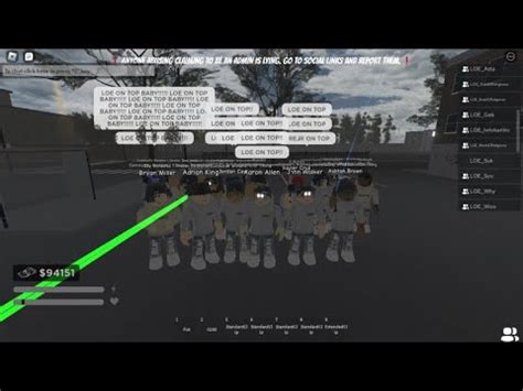 Roblox South Bronx The Trenches LOE VS MOBS YouTube