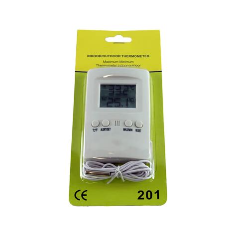 Digital Thermometer For Indoor And Outdoor Temperature