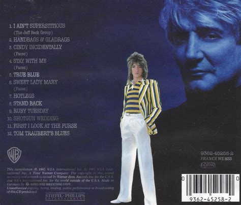 Lead Vocalist Rod Stewart Cd Album Musique