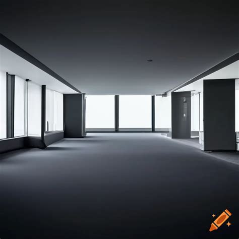 Empty space for office interior design on Craiyon