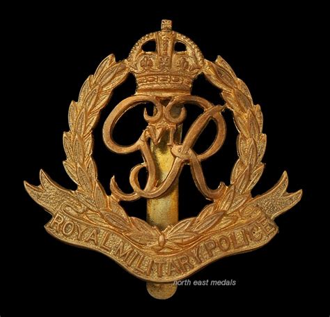 ‘gvir Type Royal Military Police Cap Badge British Badges And Medals