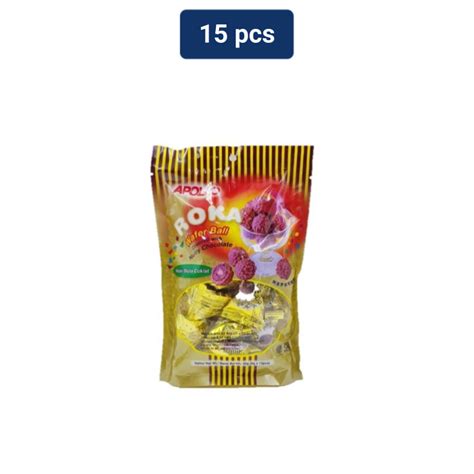 Jual Apollo Roka Wafer Ball Chocolate X Gr Shopee Indonesia