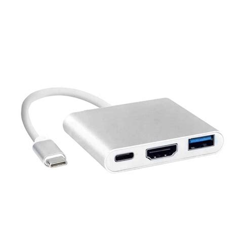 Przej Ci Wka Adapter W Hub Usb C Hdmi K Macbook Sklep Opinie