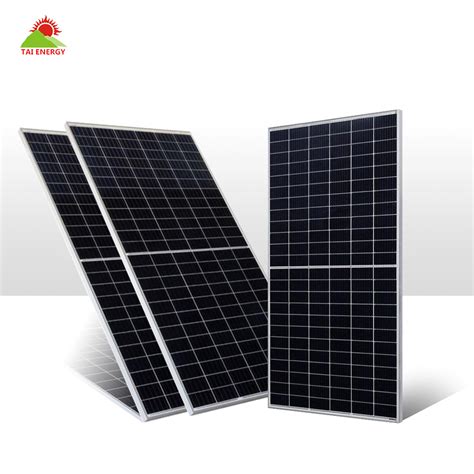 Tai Energy Solar Panel W W Mono Solar Panel Half Cell For Home