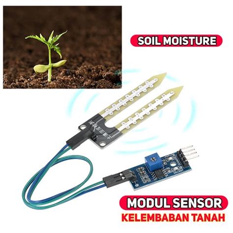 Jual Sensor Kelembaban Tanah Soil Moisture Arduino Sensor Module