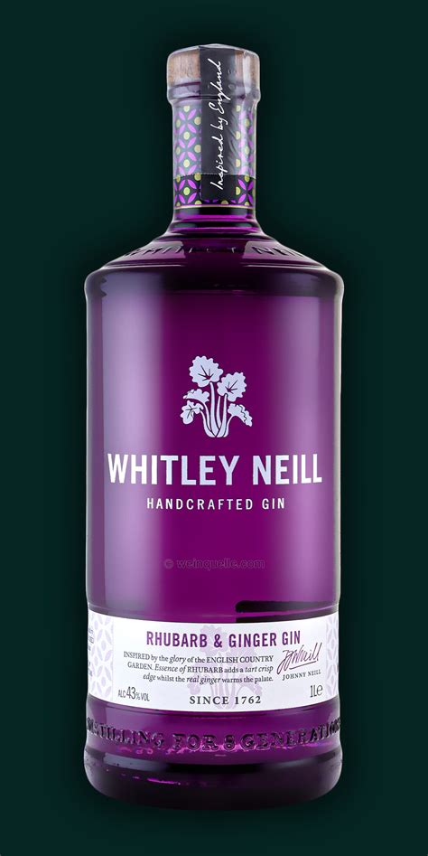 Whitley Neill Rhubarb And Ginger Gin 10 Liter 2775 € Weinquelle Lühmann