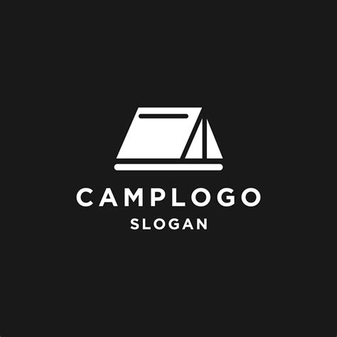 Camp logo icon design template 13547684 Vector Art at Vecteezy