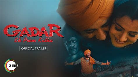 Gadar Ek Prem Katha 4K Official Trailer Sunny Deol Ameesha