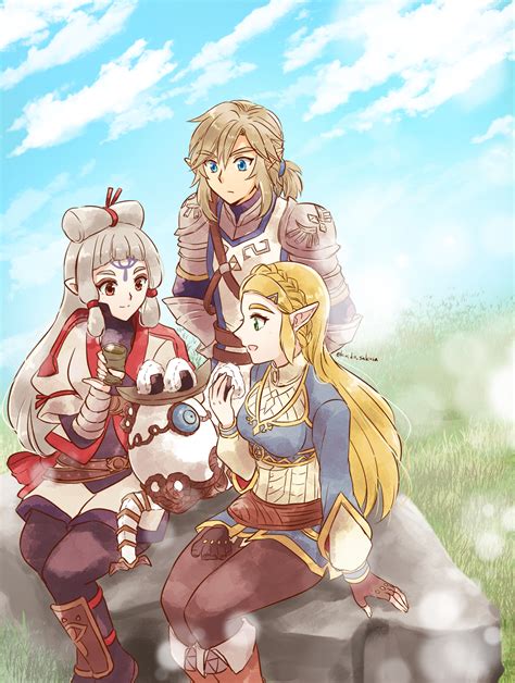 Link Princess Zelda Impa And Terrako The Legend Of Zelda And 2 More