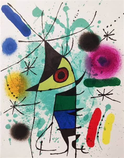 Joan Miro Litograf A Original Xi Catawiki