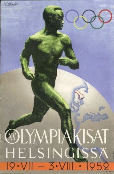 All Things Finnish Olympische Zomerspelen Sport Posters Helsinki