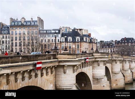 5th December 2023 The Pont Neuf Paris The Pont Neuf New Bridge Is