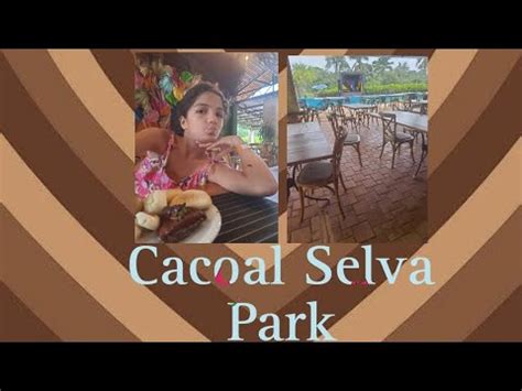 Minha Rotina De Um Dia No Cacoal Selva Park YouTube