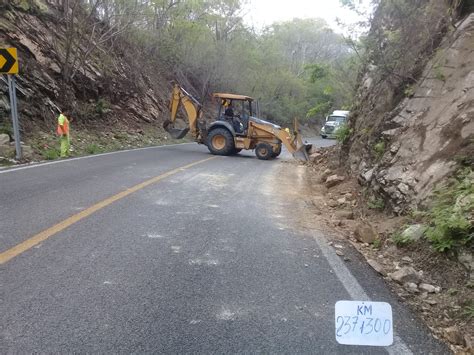 SCT repara daños en la carretera Oaxaca Tehuantepec Secretaría de