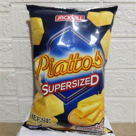 Piatos SuperSized Cheese flavor snack | Shopee Philippines