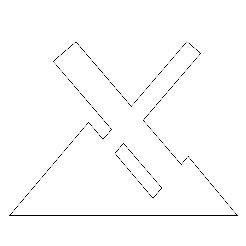 MX Linux Logo white Download png