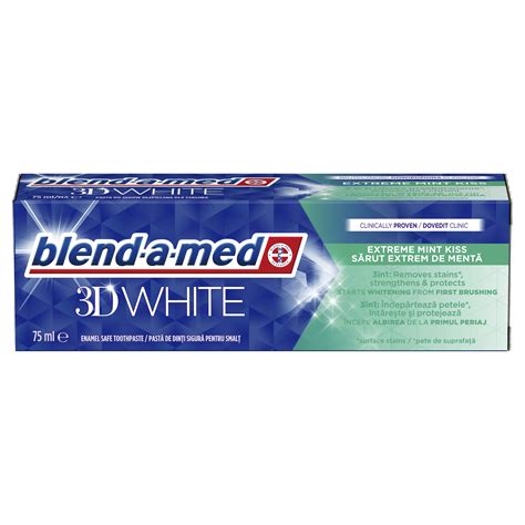 Blend A Med 3d White Extreme Mint Kiss Pasta Do Zębów Oral B