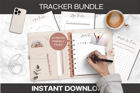 Habit Tracker Habit Tracker Printable Habit Tracker Printable Bundle