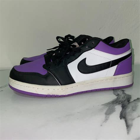 Air Jordan Low Court Purple Women S Fashion Footwear Sneakers On