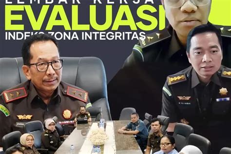 Kajati Riau Mengikuti Sosialisasi Pengisian Lembar Kerja Evaluasi Lke