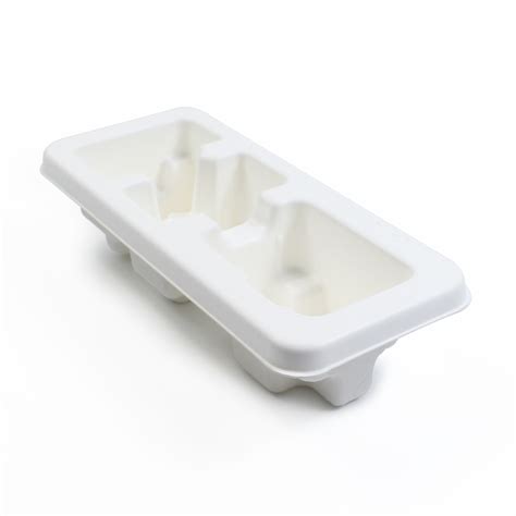 Custom Eco Biodegradable Molded Pulp Packaging Cosmetic Insert