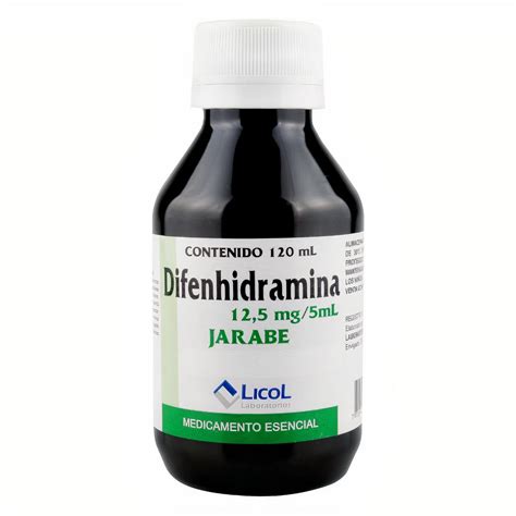 Licol Difenhidramina Jarabe Mg Precio Rappi