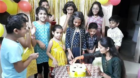 Birthday Celebration Of Nishka निष्का चा वाढदिवस Youtube