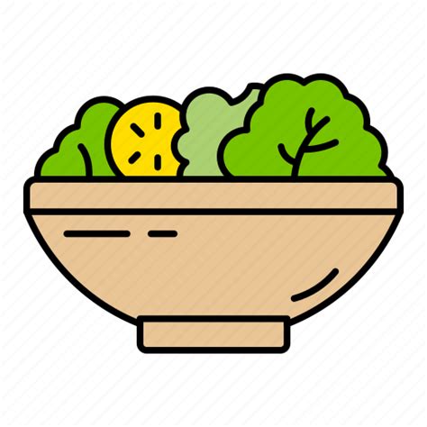 Salad Food Icon Download On Iconfinder On Iconfinder