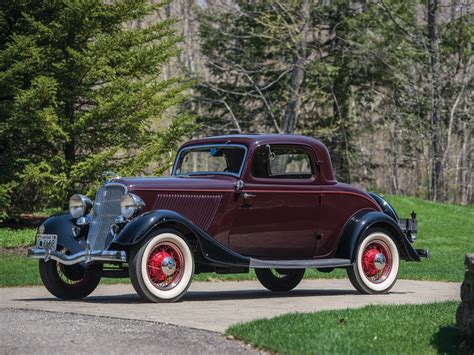 1933 Ford V 8 DeLuxe Three Window Coupe The Dingman Collection RM