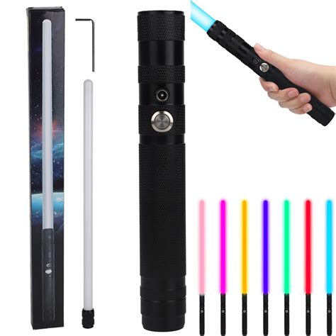 Miecz świetlny Smooth Swing FX Lightsaber RGB 7 kolorów metal