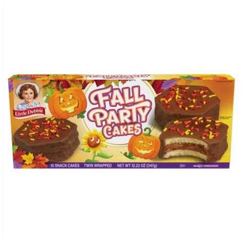 Little Debbie Fall Party Cakes Chocolate 10 Ct Fry’s Food Stores