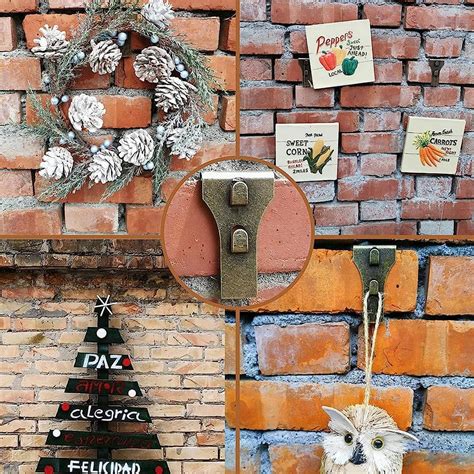 Brick Hook Clips Bricks Hook Clip For Hanging Outdoors Wall Pictures