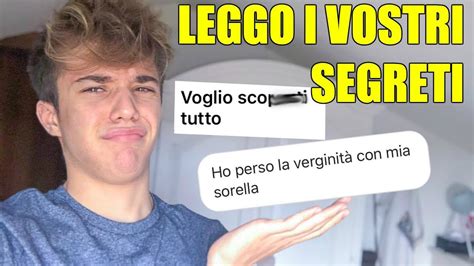 Leggo I Vostri Segreti Imbarazzanti Hot Youtube