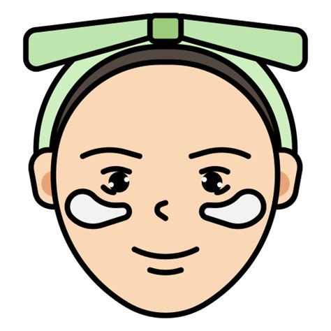 Sheet Mask Generic Outline Color Icon