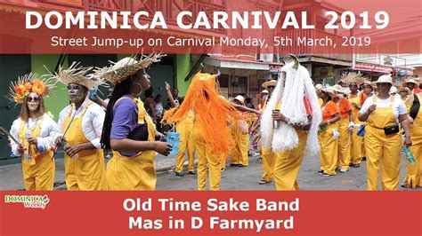 Dominica Carnival 2019 Old Time Sake Band Mas In D Farmyard Youtube