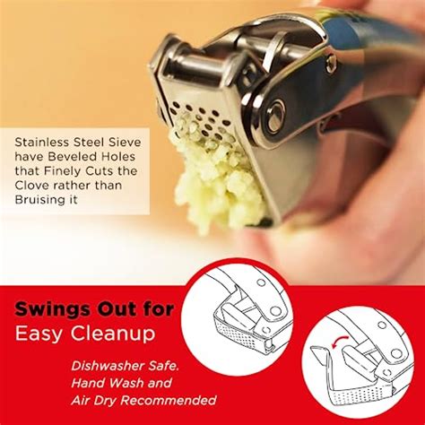 Best Stainless Steel Garlic Presses Of Reviews Bdr