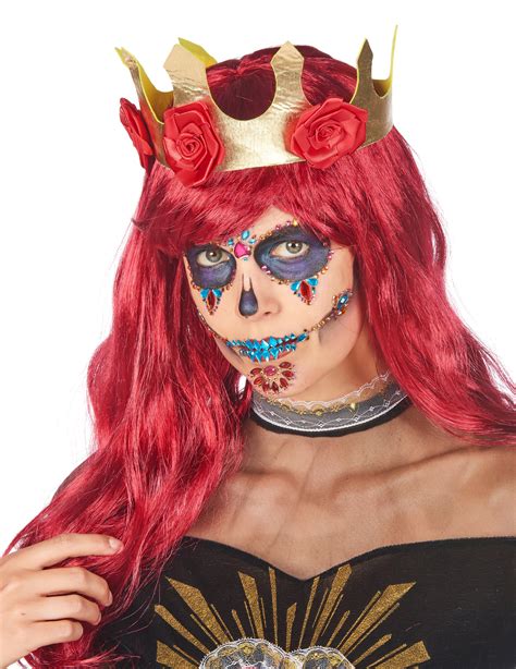 D Guisement Reine Du Dia De Los Muertos Femme Deguise Toi Achat De